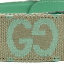 Gucci GG Marmont 2015 Re-Edition Wide Belt Green 400593 In Size 95 38