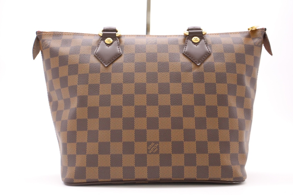 Louis Vuitton Damier Ebene Saleya PM Tote Bag