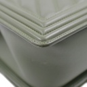 Chanel Calfskin Chevron Medium Boy Flap Green