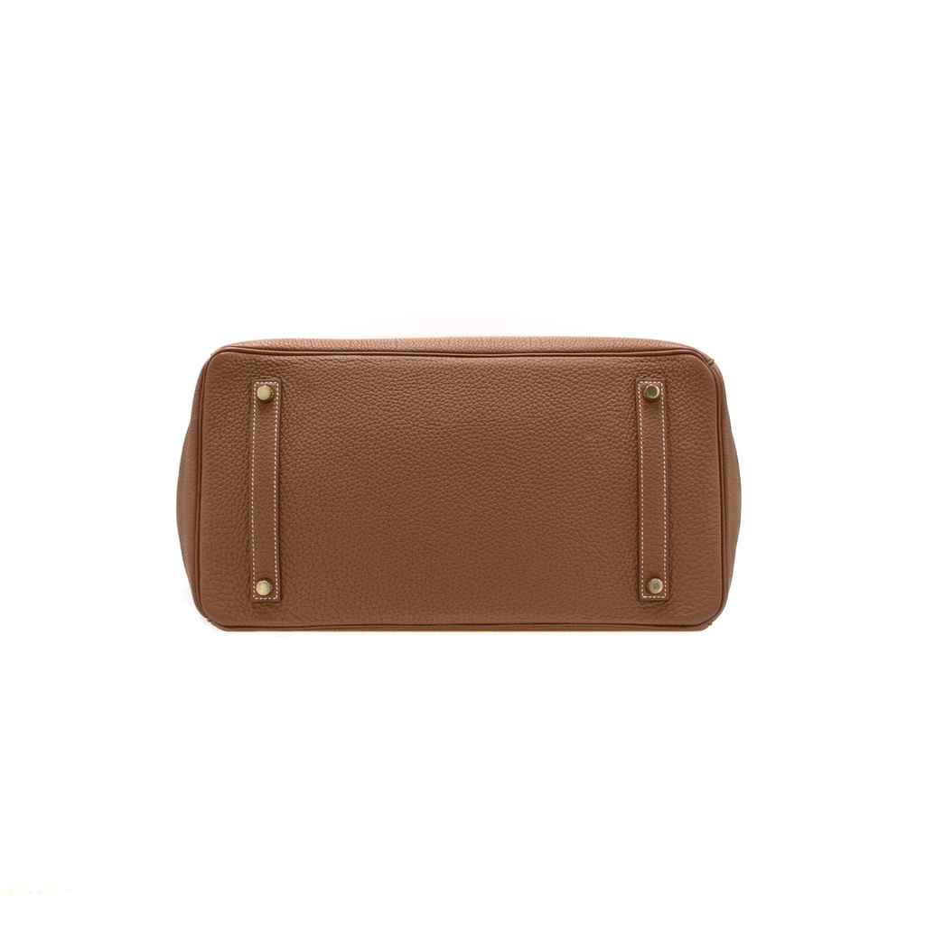 Hermes  Togo Birkin 35 Gold
