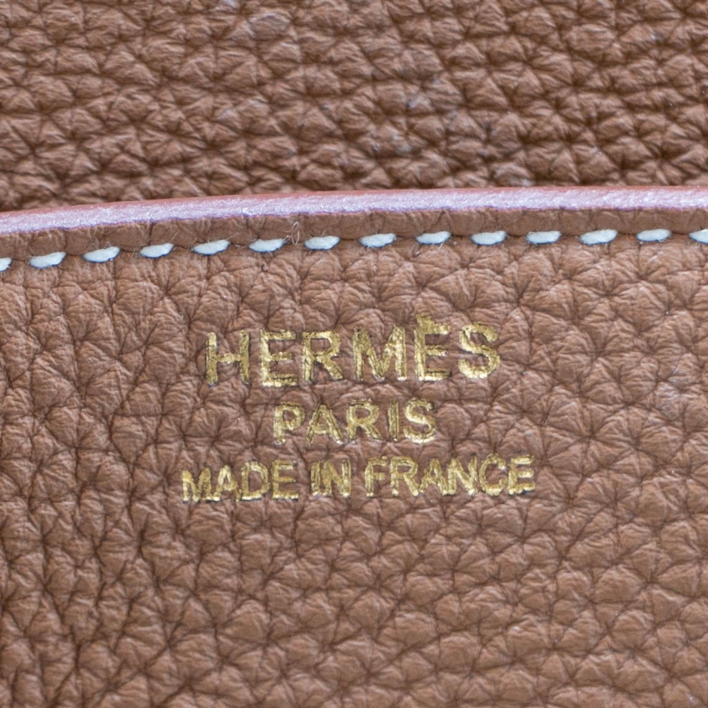 Hermes  Togo Birkin 35 Gold