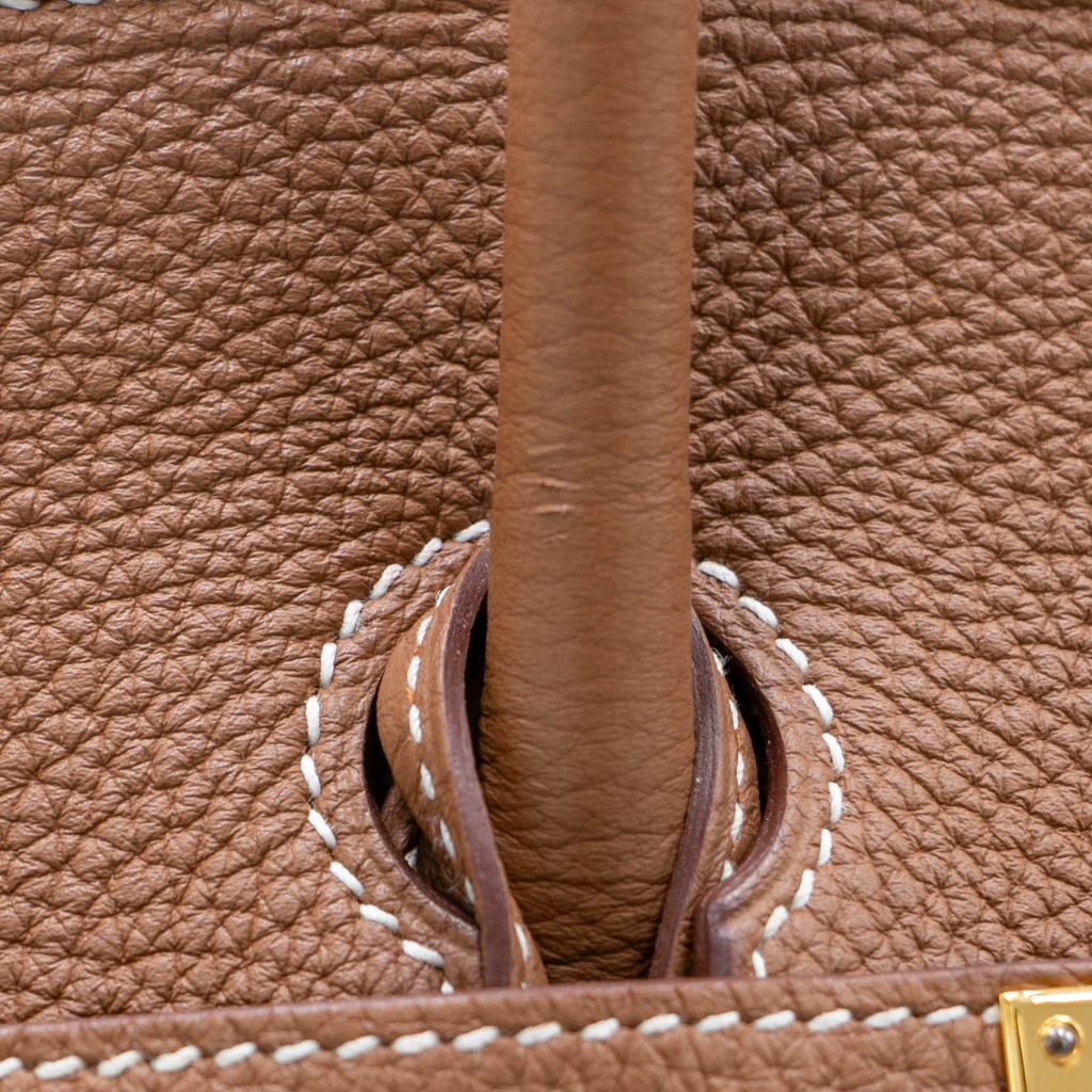 Hermes  Togo Birkin 35 Gold