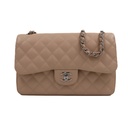 Chanel Classic Caviar Jumbo Beige Bag 