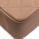 Chanel Classic Caviar Jumbo Beige Bag 