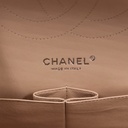 Chanel Classic Caviar Jumbo Beige Bag 