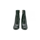 Christian Dior D-Town Heeled Boot Black Calfskin Size 37