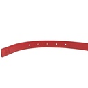 Valentino Reversible Thin Belt Red and Pink In Size 80