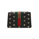 Gucci Sylvie Gold Chain 524405 Handbag