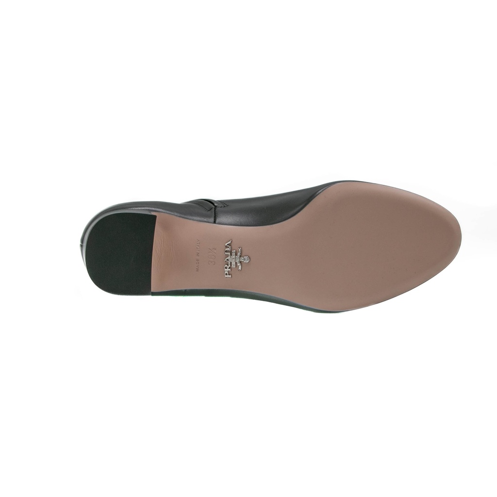 Prada Leather Booties 1T192N In Size 36 1/2