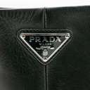 Prada Leather Booties 1T192N In Size 36 1/2
