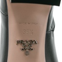 Prada Leather Booties 1T192N In Size 36 1/2