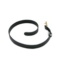 Gucci GG Marmont Leather Black Belt with Shiny Buckle 95 38 414516