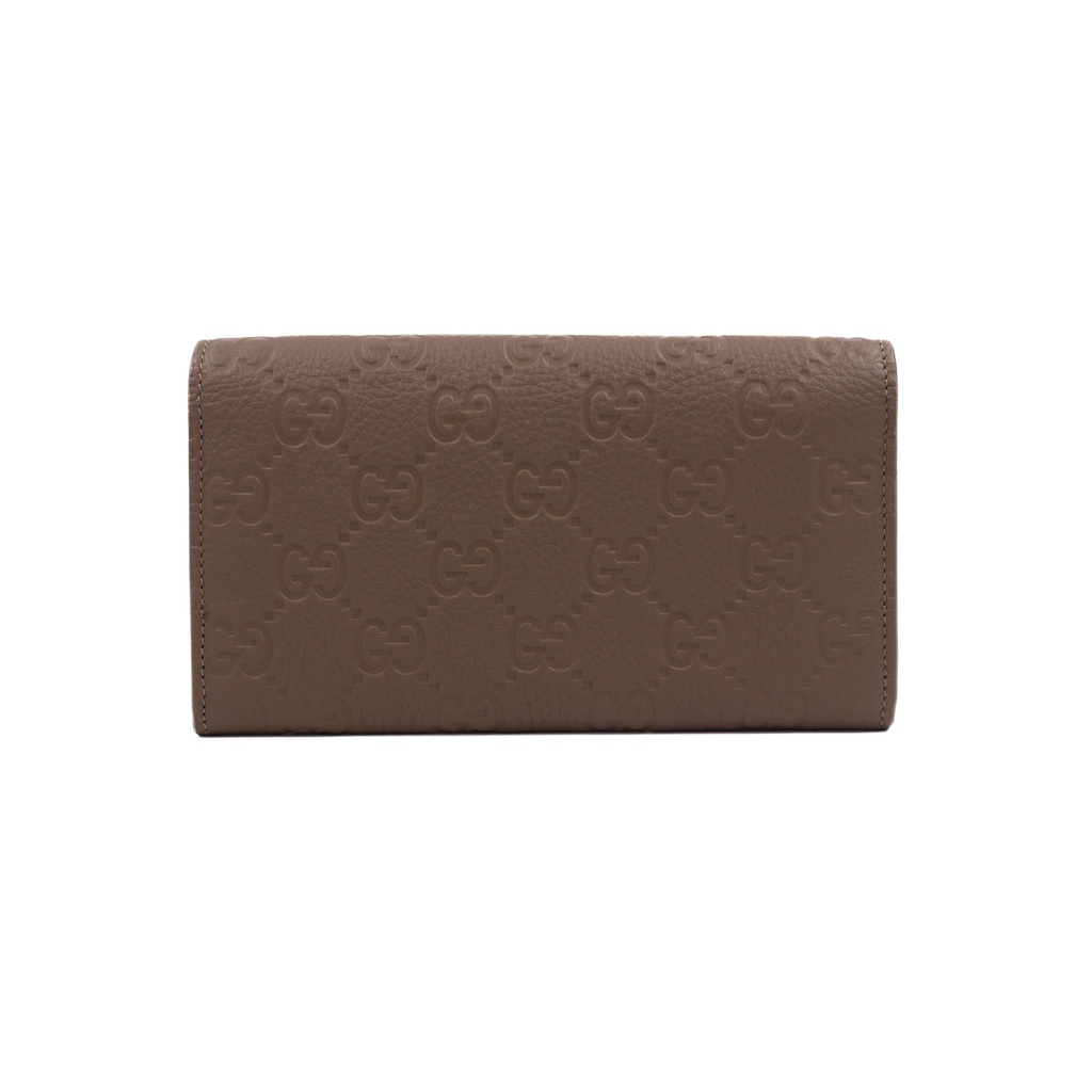 Gucci Guccissima Continental Wallet Beige 815922