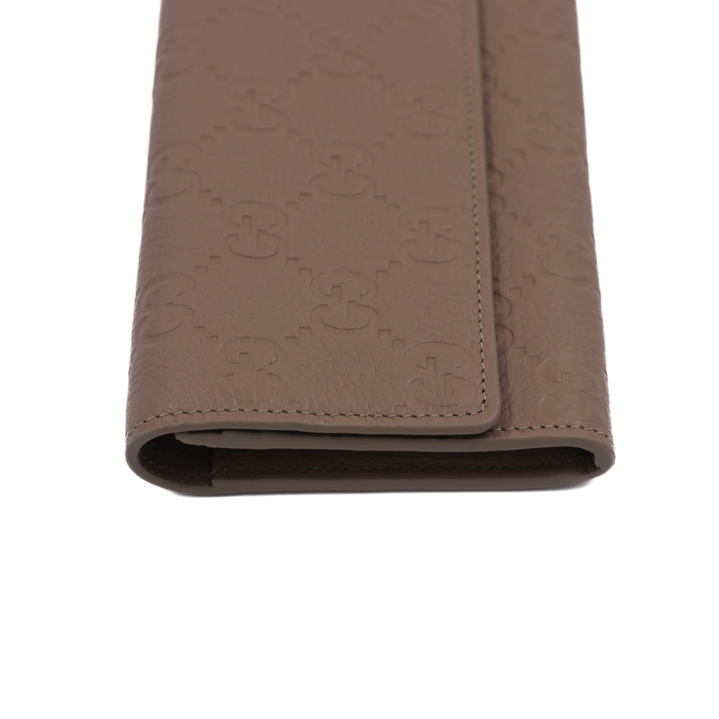 Gucci Guccissima Continental Wallet Beige 815922