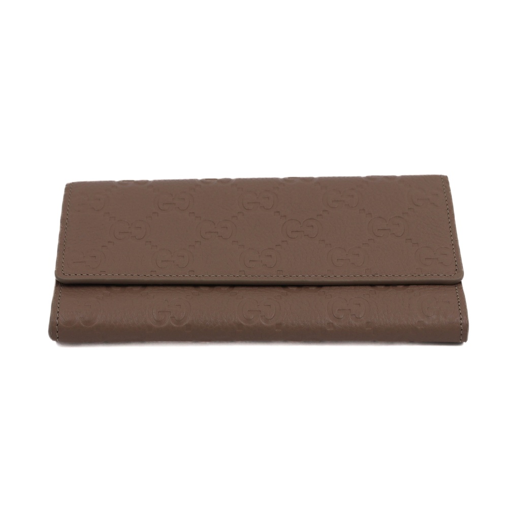 Gucci Guccissima Continental Wallet Beige 815922