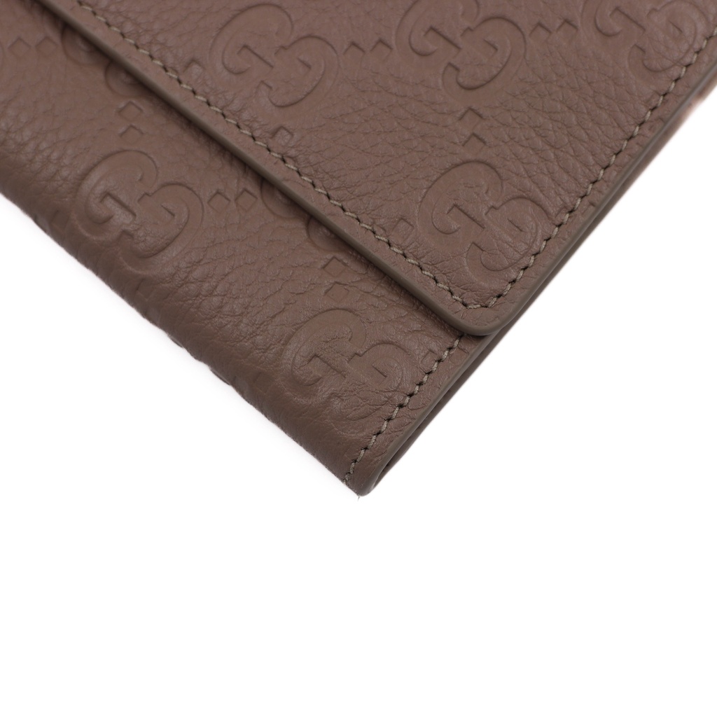 Gucci Guccissima Continental Wallet Beige 815922