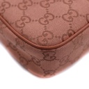 Gucci Ophidia Zip Pochette GG Canvas Small Shoulder Bag