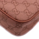 Gucci Ophidia Zip Pochette GG Canvas Small Shoulder Bag