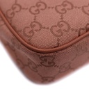 Gucci Ophidia Zip Pochette GG Canvas Small Shoulder Bag