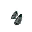 Prada Brushed Leather Loafers Black 1D902M In Size 37