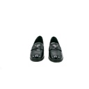 Prada Brushed Leather Loafers Black 1D902M In Size 37