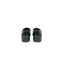 Prada Brushed Leather Loafers Black 1D902M In Size 37
