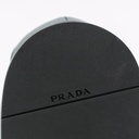 Prada Brushed Leather Loafers Black 1D902M In Size 37