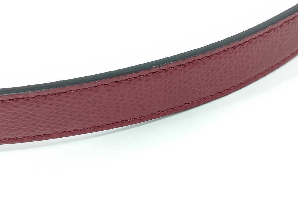 Christian Dior Grained Calfskin Medium Dior Saddle Shoulder Bag Red