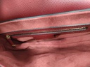Christian Dior Grained Calfskin Medium Dior Saddle Shoulder Bag Red