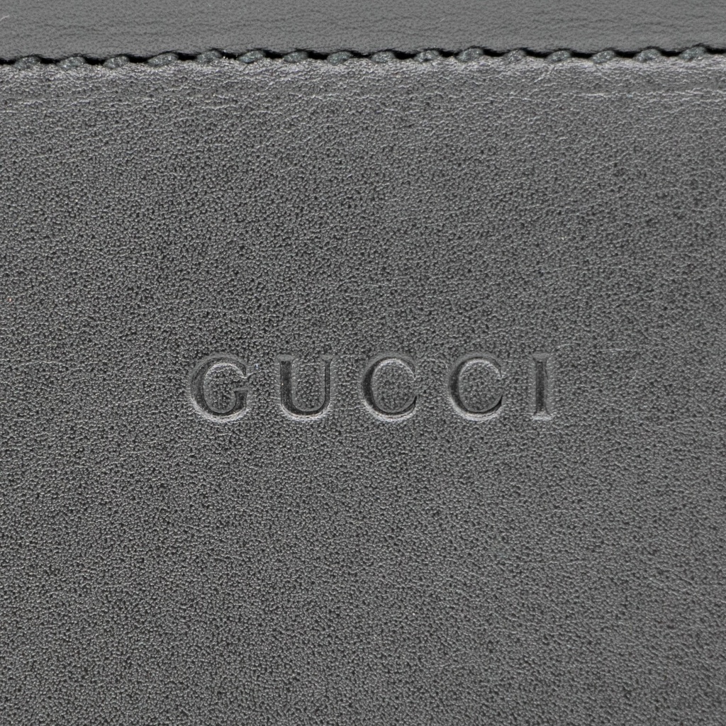 Gucci Bamboo Nimfair Small Hand Bag Leather Black 453767