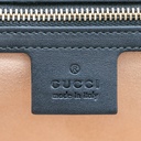 Gucci Bamboo Nimfair Small Hand Bag Leather Black 453767