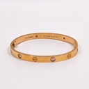 Cartier Love Half Diamond 750YG 19 Box Only