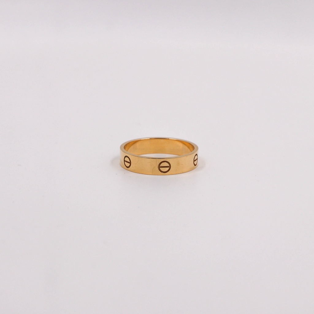 Cartier Love Ring 750YG 802AFK Size 72