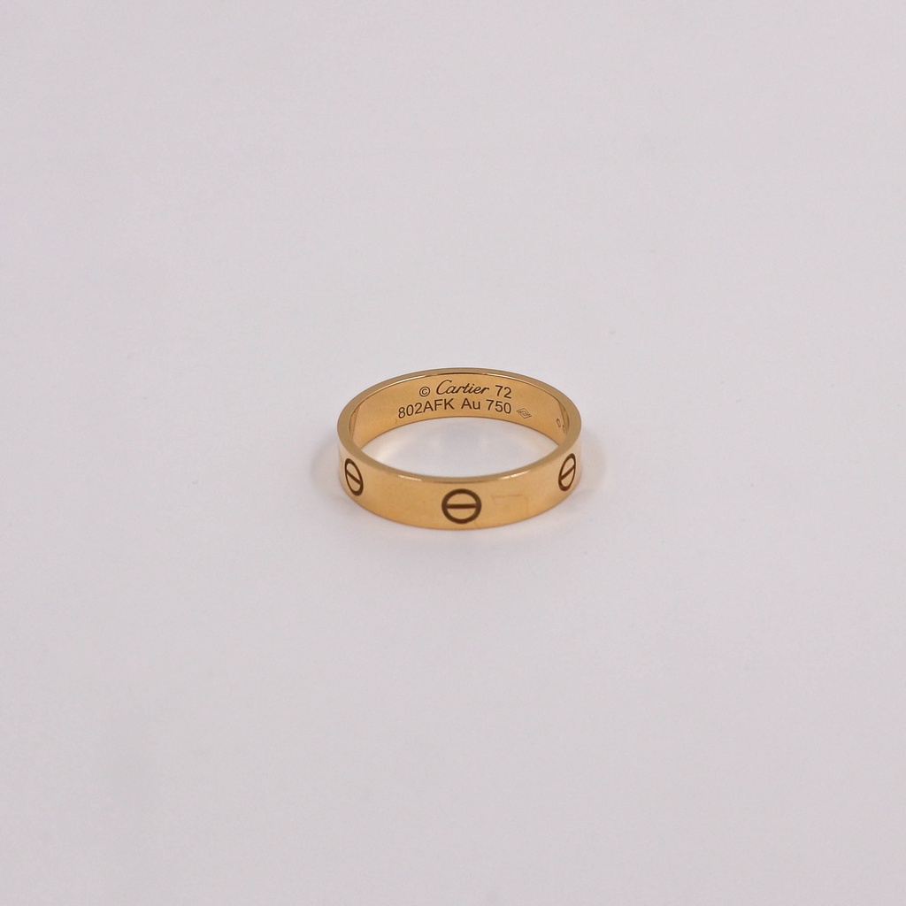 Cartier Love Ring 750YG 802AFK Size 72
