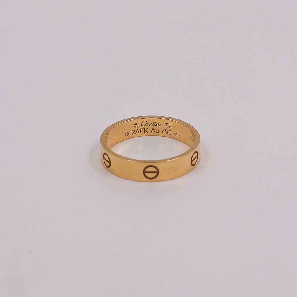 Cartier Love Ring 750YG 802AFK Size 72