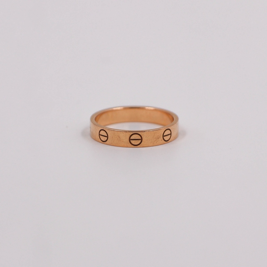 Cartier Love Ring 750YG SM