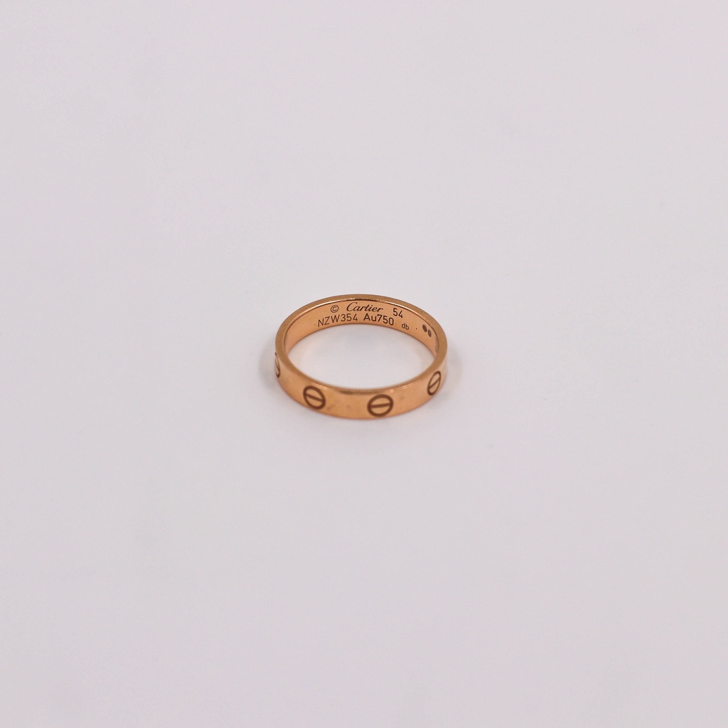 Cartier Love Ring 750YG SM