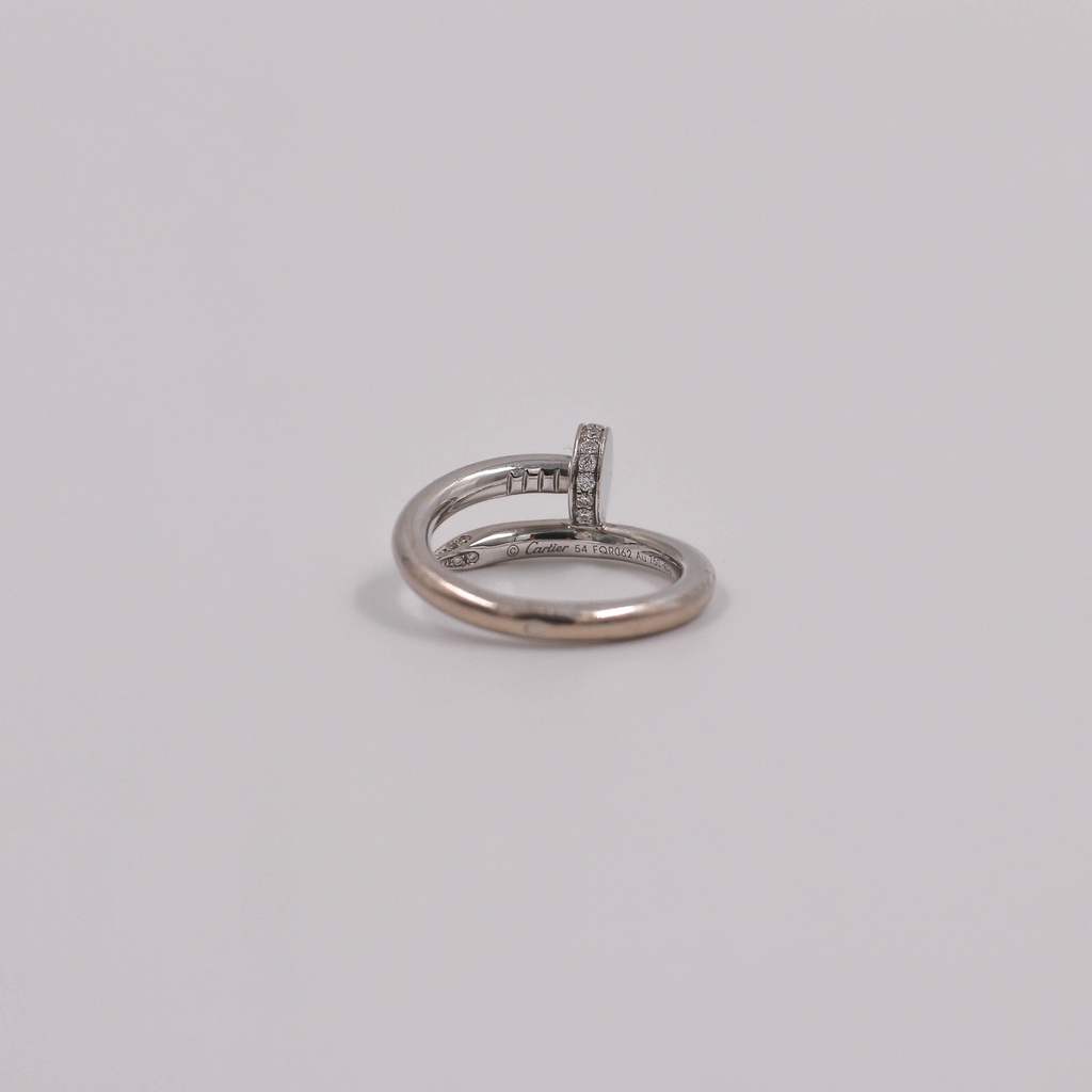 Cartier Juste un Clou diamond Ring 750(WG) 8.2g 54