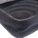 Gucci GG Marmont Mini Bag Matelasse in Black Velvet 446744
