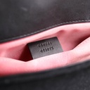 Gucci GG Marmont Mini Bag Matelasse in Black Velvet 446744
