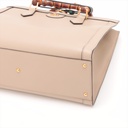 Gucci Bamboo Diana Leather Handbag Beige 655658