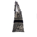 Christian Dior Medium Ecru and Blue Toile de Jouy Embroidery Book Tote 