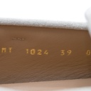 Christian Dior Moccasin Suet Grey In Size 39