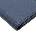 Bulgari Bifold Blue Calf Leather Wallet