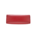 Gucci Nymphaea Bamboo Shoulder Hand Bag Red