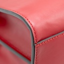 Gucci Nymphaea Bamboo Shoulder Hand Bag Red