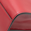 Gucci Nymphaea Bamboo Shoulder Hand Bag Red
