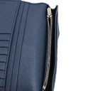 Bulgari Bifold Blue Calf Leather Wallet