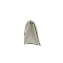 Prada Glace Crossbody Shoulder Bag White Leather 1BD296