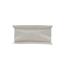 Prada Glace Crossbody Shoulder Bag White Leather 1BD296